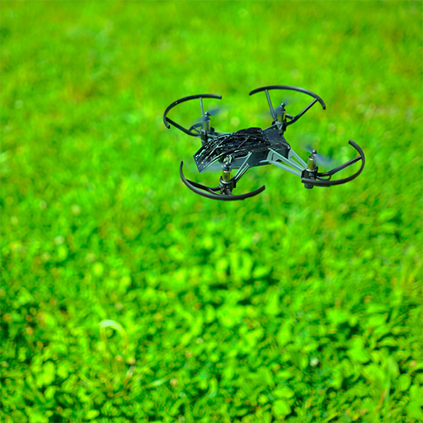 A drone in search for the four-leaf clover